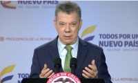 presidente Juan Manuel Santos.