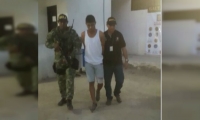 El capturado, Jesús Alberto Ochoa Rangel.