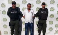  Rubén Enrique Medina Ditta, alias 'Rubén' o 'Tintero', capturado por extorsión.