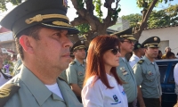 Las autoridades del departamento despidieron al joven patrullero que murió a los 24 años.