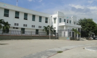 Fachada del hospital San Cristóbal del municipio de Ciénaga.