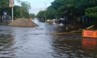 En Fundación hay 15 barrios inundados. 