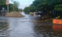 En Fundación hay 15 barrios inundados. 