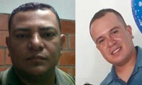 Los uniformados asesinados son Evy Eduardo Ramos Anaya y Henry Adalberto Gordillo Montenegro.