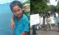 Alberto Cardona Sanguino, menor de seis años, desaparecido en zona rural de Santa Marta.