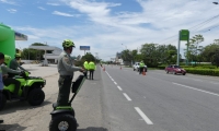 Comenzaron los controles viales. 
