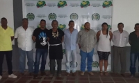 En total, nueve personas fueron capturadas.