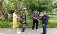 El Gaula Militar rescató a los dos secuestrados. 