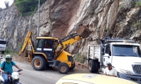 Deslizamiento de cerros. 