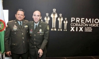 General Jorge Nieto y subintendente Luis Sierra.