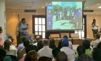 Alcalde Rafael Martínez, durante Foro Ambiental.