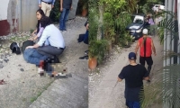 Imágenes de los hechos