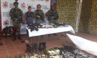 En el operativo fue capturado un guerrillero y recuperado un menor de edad..