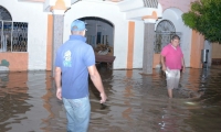 Así quedaron las casas aledañas al río Guachaca cuando se desbordó recientemente.