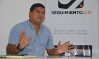 Fabio Manjarrés, gerente de Proyectos del Magdalena.
