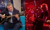 Iván Duque- Presidente de Colombia y Roger Waters exvocalista de Pink Floyd