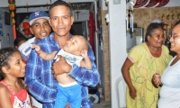 Jaime Rafael Mendoza Peralta de 28 años ya esta con su familia. 