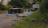 Bus accidentado