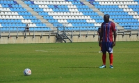 El vallecaucano marcó ocho goles con el Ciclón.