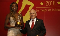 Caterine Ibargüen Mena fue escogida como la mejor deportista del año 2018.