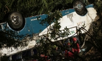 Este es el segundo autobús internacional que se accidenta en Ecuador desde agosto.