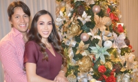 Rubén Jiménez y su esposa Sindy Claro