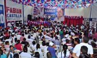 Apoyo a la campaña de Fabián Castillo y Carlos Mario Farelo en Ariguaní.