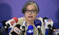  La Fiscal General encargada, María Paulina Riveros. 