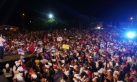Este gran evento político que contó con la presencia de más de 10 mil personas fue realizado en la Plaza La Florida, antigua corraleja en El Difícil, cabecera municipal de Ariguaní.