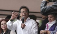 Gustavo Petro, agredido en Cúcuta.