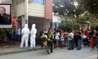 El sacerdote Dagoberto Noguera estaba pensionado y se dedicaba a obras sociales en la ciudad.