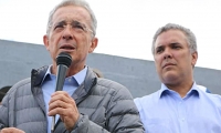 Álvaro Uribe e Iván Duque.
