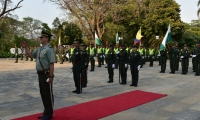 El coronel Faber Dávila Giraldo, llega para continuar la consolidación de la seguridad en el departamento. 