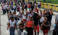El triste éxodo de los venezolanos a Colombia