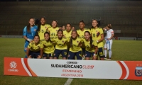 Selección Colombia Femenina sub 17, subcampeona y clasificada al Mundial.