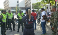 Operativos para reducir la inseguridad en Santa Marta.