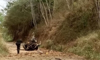 Un policía magdalenense murió en el atentado.