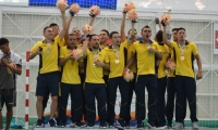 La selección Colombia de futsal ganó el oro en los Juegos Bolivarianos.