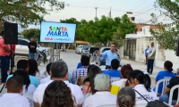 el mandatario local anunció otras inversiones en otras urbanizaciones.