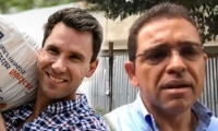 Juan Pablo Díaz Granados (izq) y Rafael Martínez. 