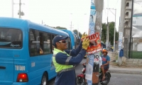 Estas acciones se realizaron en las avenidas: El Rio, El Libertador y El Ferrocarril.