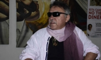 Zeuxis Pausias Hernández Solarte, conocido como Jesús Santrich, está en la Fundación Caminos de Libertad.