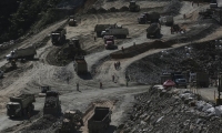 Obras en Hidrointuango.