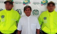 José Humberto Arango, sacerdote capturado.