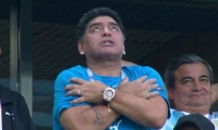 Maradona, durante el mundial. 