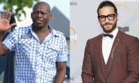 'Tino' Asprilla y Maluma.