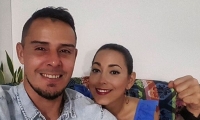 Instagram Luis Delgado y esposa.