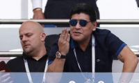 Diego Maradona, exjugador argentino. 