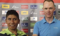Nairo Quintana y Chris Froome.
