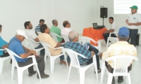 Socialización de acciones que se llevarán a cabo en favor del sector pesquero de Santa Marta.